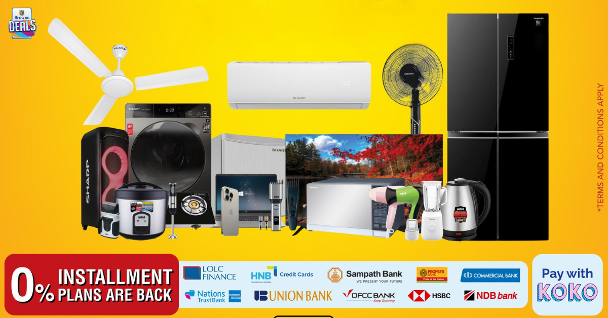 Buy Best Products at Unbeatable Prices in Sri Lanka| Browns Deals