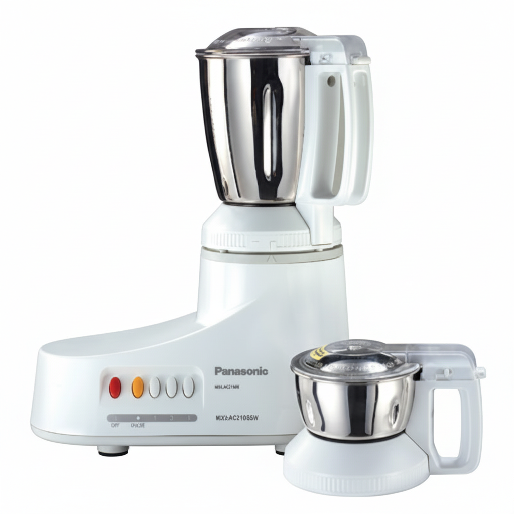 Panasonic Mixer Grinder (Premium Indian Made Grinder) - MX-AC210SWNA
